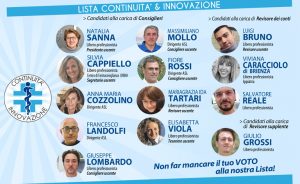 Speciale Elezioni: Lista CONTINUITA’ & INNOVAZIONE