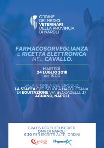 Farmacosorveglianza e ricetta elettronica nel cavallo – 24/07