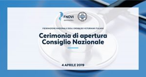 Cerimonia di apertura Consiglio Nazionale