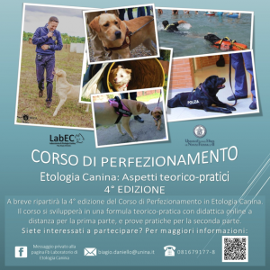 Corso di Etologia Canina